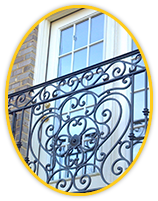 Wrought Iron Railings and Balconies in MD